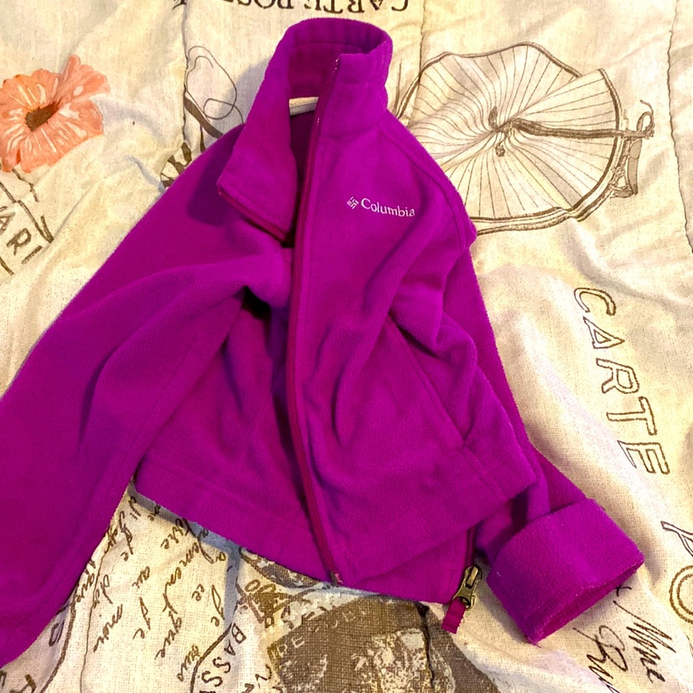Columbia kids jacket, worn once, size 4/5